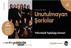 Büyükşehir yeni yılın ilk kültür sanat takvimini açıkladı