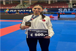 Zümra Rezzan Avrupa’dan şampiyon döndü