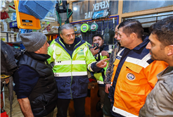 “İlk andan itibaren sahadayız, vatandaşlarımızın yanındayız”