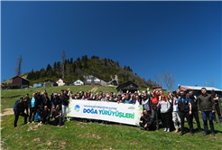 Doğa yürüyüşlerinde rota bu kez Dikmen Yaylası’ydı