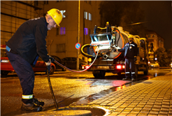 SASKİ, kuvvetli yağışa karşı tüm imkanları ile sabaha kadar sahadaydı