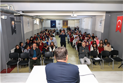 SASKİ Genel Müdürü öğrencilerle buluştu: Tasarrufun önemini anlattı