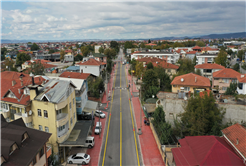 Sil baştan yenilenen Küpçüler Caddesi’ne renk katan son dokunuş