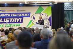“Şehrin spor altyapısını güçlendirecek adımları kararlılıkla atıyoruz”