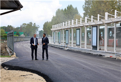 Yazlık Kavşağı ile Millet Bahçesi arasındaki yol çalışmaları tamamlandı
