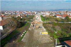 Alparslan Türkeş Caddesi’nde duble yol öncesi altyapı güçlendiriliyor