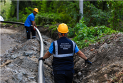 Yanık’ın içme suyu geleceğini garanti altına alacak projenin yarısı tamam 