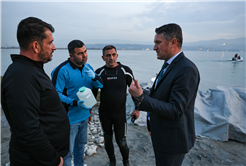 SASKİ Sapanca Gölü’ndeki o noktada incelemenin sonucunu paylaştı: “Yapılan incelemede olumsuz bir duruma rastlanmadı” 