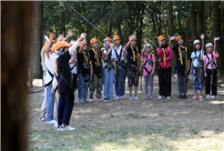 Büyükşehir Macera Park’ta öğrencilere unutulmaz bir deneyim sunuyor