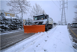 Büyükşehir 48 araç ve 100 kişilik timle karla mücadele mesaisinde: İşte son durum