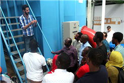 Afrokarya’lılar SASKİ tesislerinde