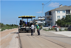 Hanlı-OSB arası duble yolda çalışmalar hızlandı