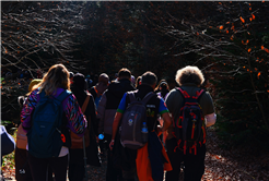 Sonbaharın büyüleyici renkleri arasında 14 kilometrelik unutulmaz rota