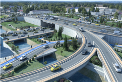 Yazlık Katlı Kavşağı’nda çalışmalar başladı