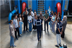 Geleceğin hekimleri SASKİ tesislerinde su ve atık su süreçlerini gözlemledi