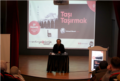 Yazar Ahmet Murat Özel OSM’de kültür sanat dostlarıyla buluştu