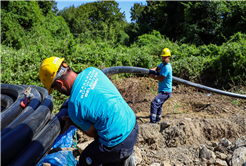 Yanık’ın içme suyu geleceğini garanti altına alacak projenin yarısı tamam 
