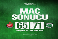 Büyükşehir’in devleri Eskişehir deplasmanından namağlup döndü: 65-71