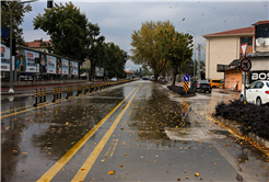 Rekor yağışta altyapı hatları sorunsuz çalıştı