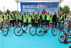 Trafik Haftası’nda pedallar şehrin merkezinde döndü