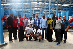 Afrokarya’lılar SASKİ tesislerinde