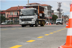 Sil baştan yenilenen Küpçüler Caddesi’ne renk katan son dokunuş