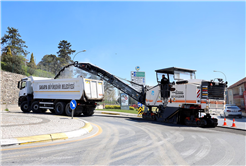 Büyükşehir’den asfalt sezonu öncesi önemli güzergahlarda iyileştirme çalışması