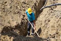 Şehren Mahallesi’ne yeni kaynak ile 2 bin metrelik içme suyu hattı