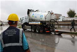 Rekor yağışta altyapı hatları sorunsuz çalıştı