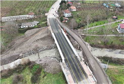 Karapürçek Mesudiye Köprüsü yenilenen yüzüyle hizmete başladı
