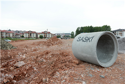 SASKİ’den yeni cadde için sağlam altyapı