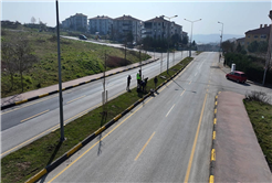 Büyükşehir ‘yeşil’ dokunuşla şehrin çehresini değiştiriyor