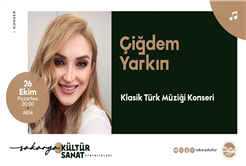 Ekim takvimi yeni haftaya Çiğdem Yarkın konseriyle başlıyor