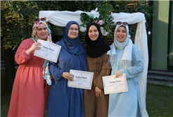 Manevi Farkındalık Atölyeleri kursiyerleri belgelerini aldılar