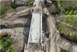 Karapürçek’i şehre bağlayan köprüde sona doğru