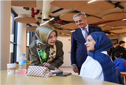 “Gençler için çok güzel bir merkez olmuş”