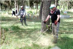 Büyükşehir mezarlıkları bayram ziyaretlerine hazırlıyor