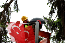 Büyükşehir’den doğaya duyarlı çalışma; Atatürk Bulvarı’na LED aydınlatma