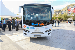 Havaalanı ulaşımları için HAVASAK filosuna 2 yeni araç daha