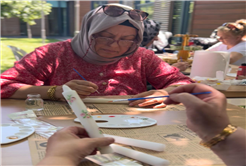 Engelsiz Hobi Atölyelerinde anneler için renkli bir mola