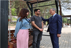 Başkan Alemdar Huzur Koridoru’nu turladı
