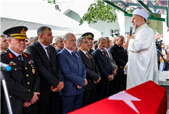 Şehit Mehmet Fatih Çangır son yolculuğuna uğurlandı: “Milletimizin başı sağ olsun”