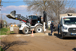 Küçükesence Mahallesi’nde yenilenen 6 bin 400 metrelik hat sayesinde su kayıpları son buldu