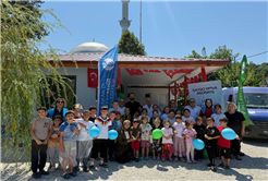 Büyükşehir’in Gezici Umut Atölyesi mahalle mahalle gönüllere dokunuyor