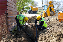 Kaynarca Osmanlı Mahallesi’nin ana iletim hattı SASKİ ile güvence altına alınıyor