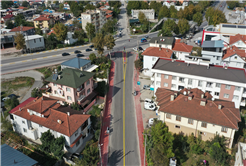 Sil baştan yenilenen Küpçüler Caddesi’ne renk katan son dokunuş