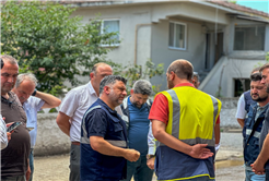 Söğütlü’nün 25 kilometrelik altyapısı için ekipler ilçenin dört bir yanında çalışıyor