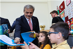 Yusuf Alemdar, çocukların heyecanına ortak oldu: “Siz bu şehrin ve geleceğin parlayan yıldızları olacaksınız”