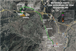 Metrobüs hattı uzadı: Şehir Hastanesi ile Gar Meydanı arasında hizmet sunacak