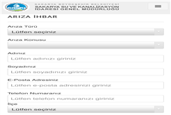 SASKİ’ye dair her şey mobilde